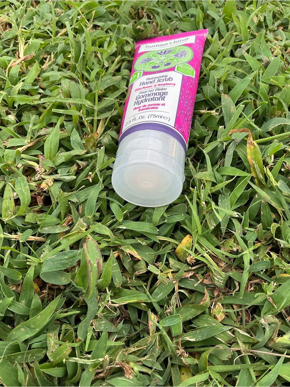 Humankind Pink Elderflower & Raspberry Hand Scrub Tube - Picture 5 of 5